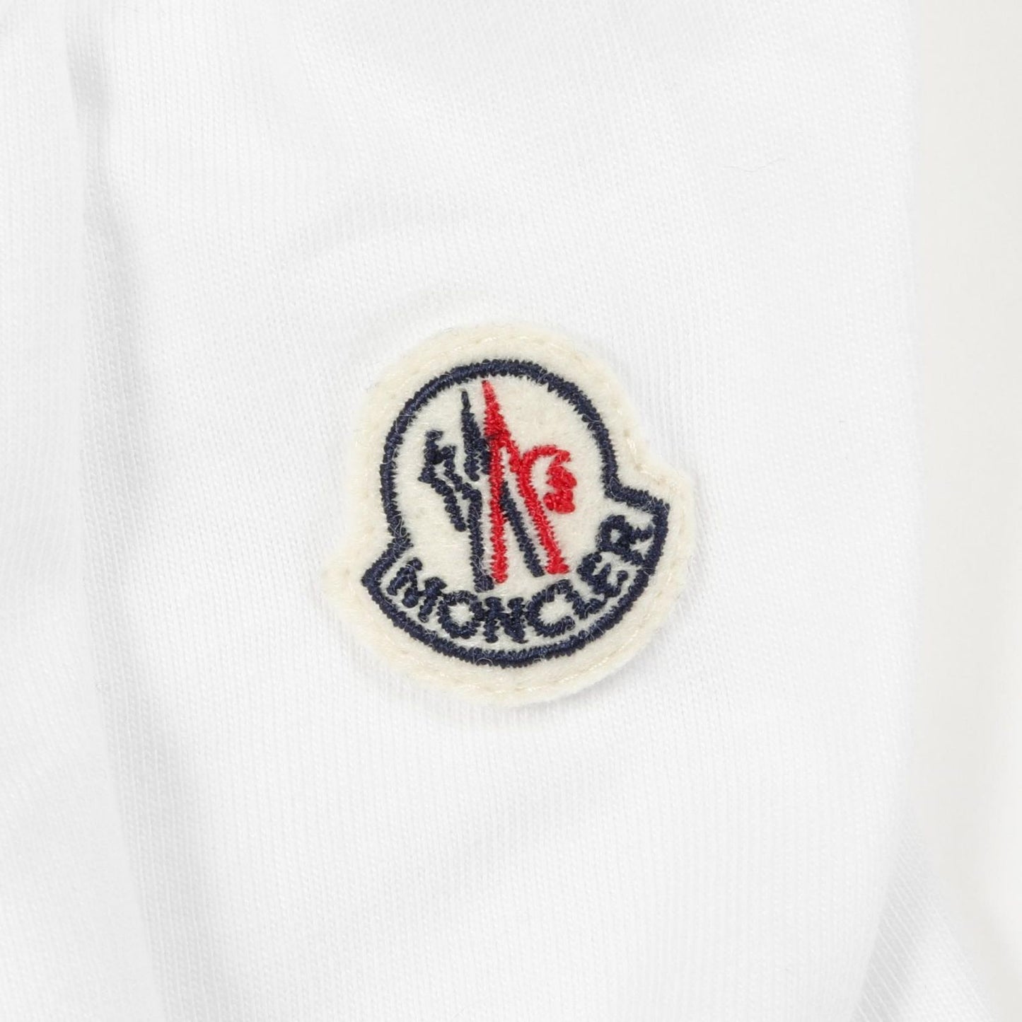 MONCLER Cotton T-Shirt - Timeless White Elegance for Men