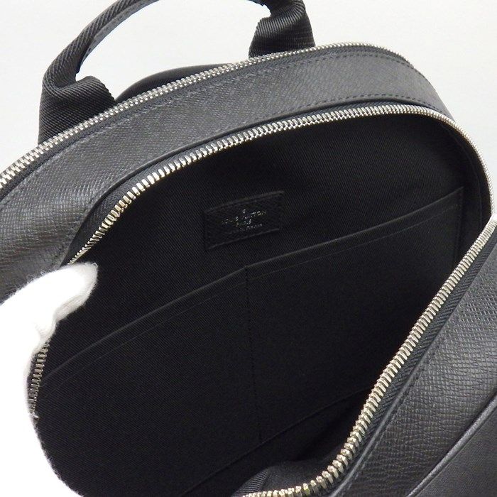 Louis Vuitton Adrian Backpack M30857 in Black Taiga Leather