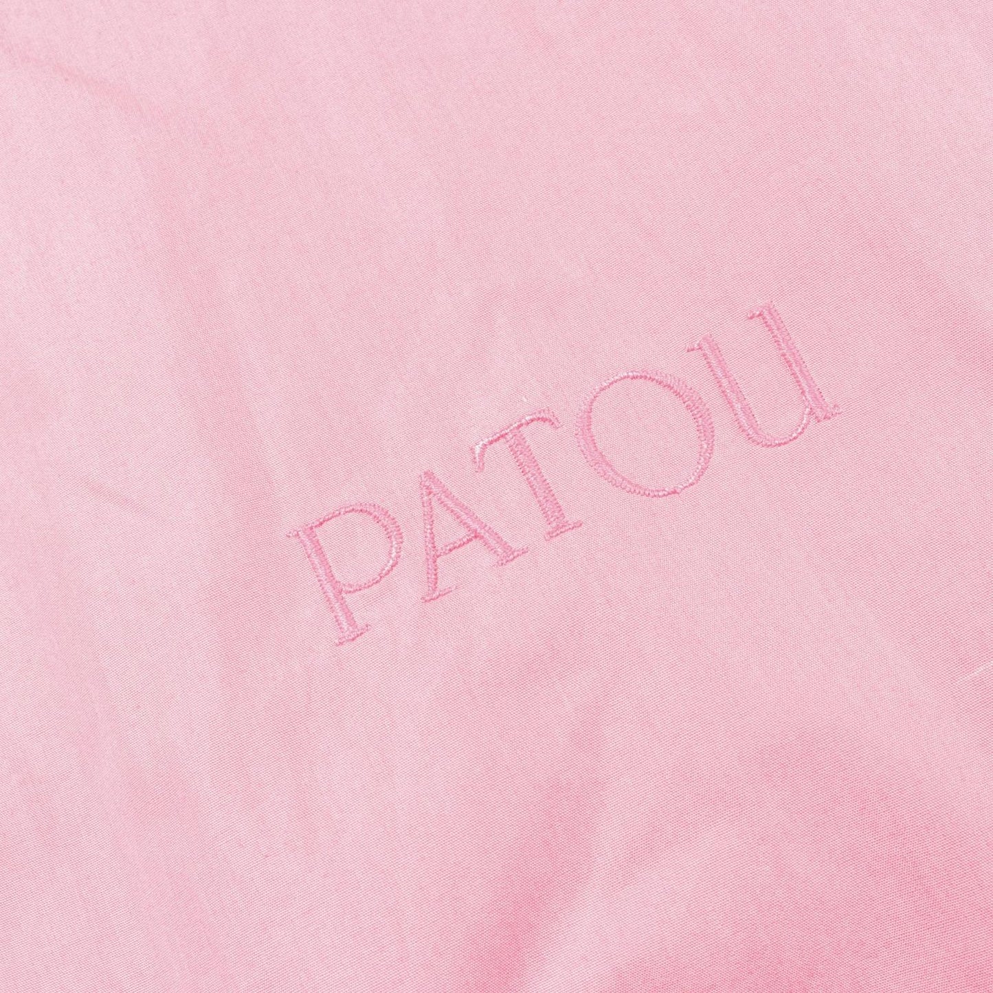 PATOU Pink Cotton Shirt - Timeless Elegance for the Modern Woman