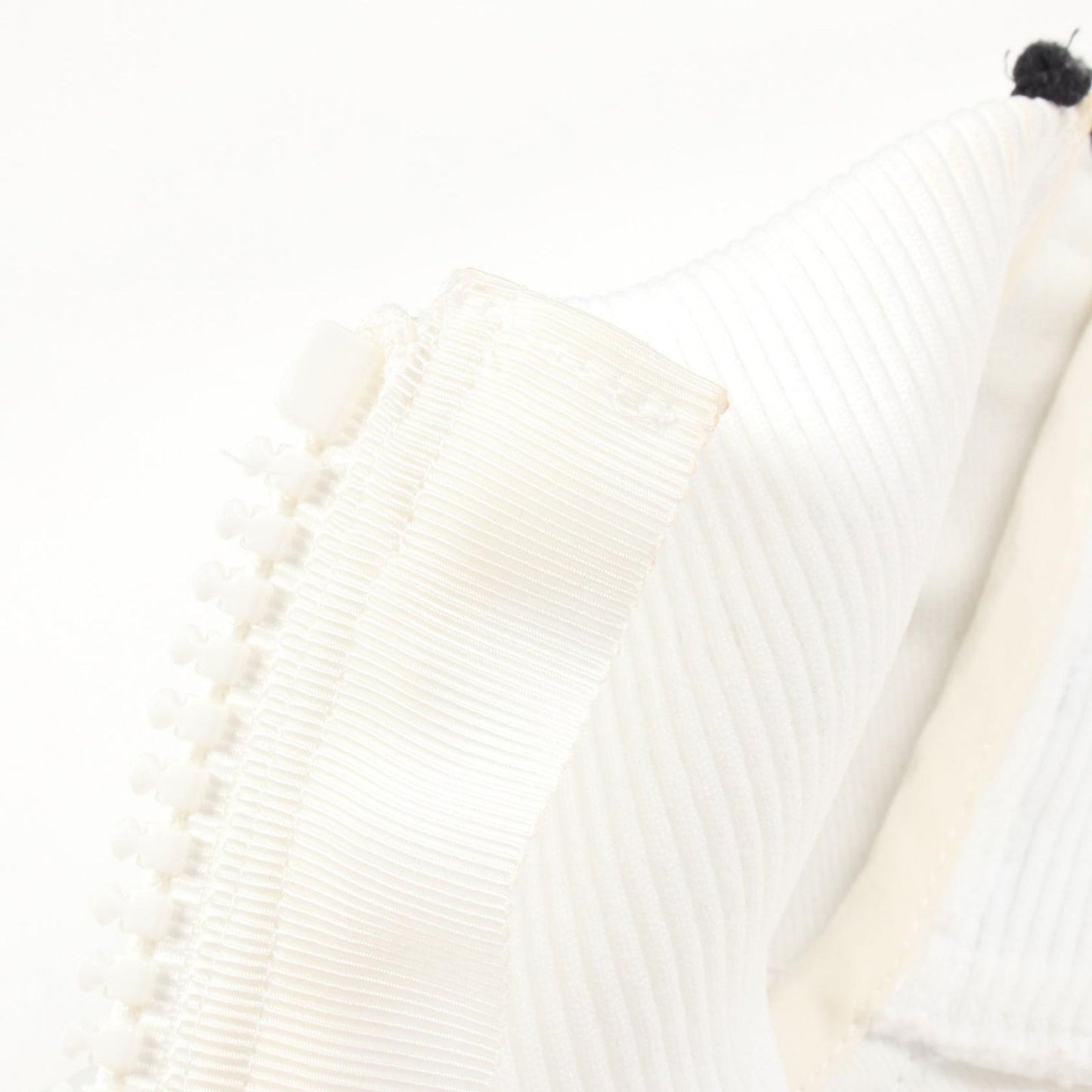 Sacai Technical Jersey Blouson - Exquisite White & Black Jacket