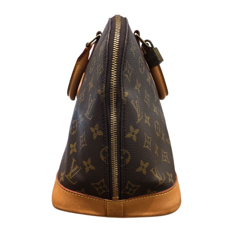 Louis Vuitton Alma M51130 Monogram Canvas Handbag - Brown
