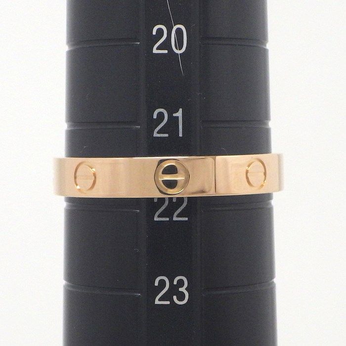 Cartier Love Ring Small Model in K18 Pink Gold - Size 21.5