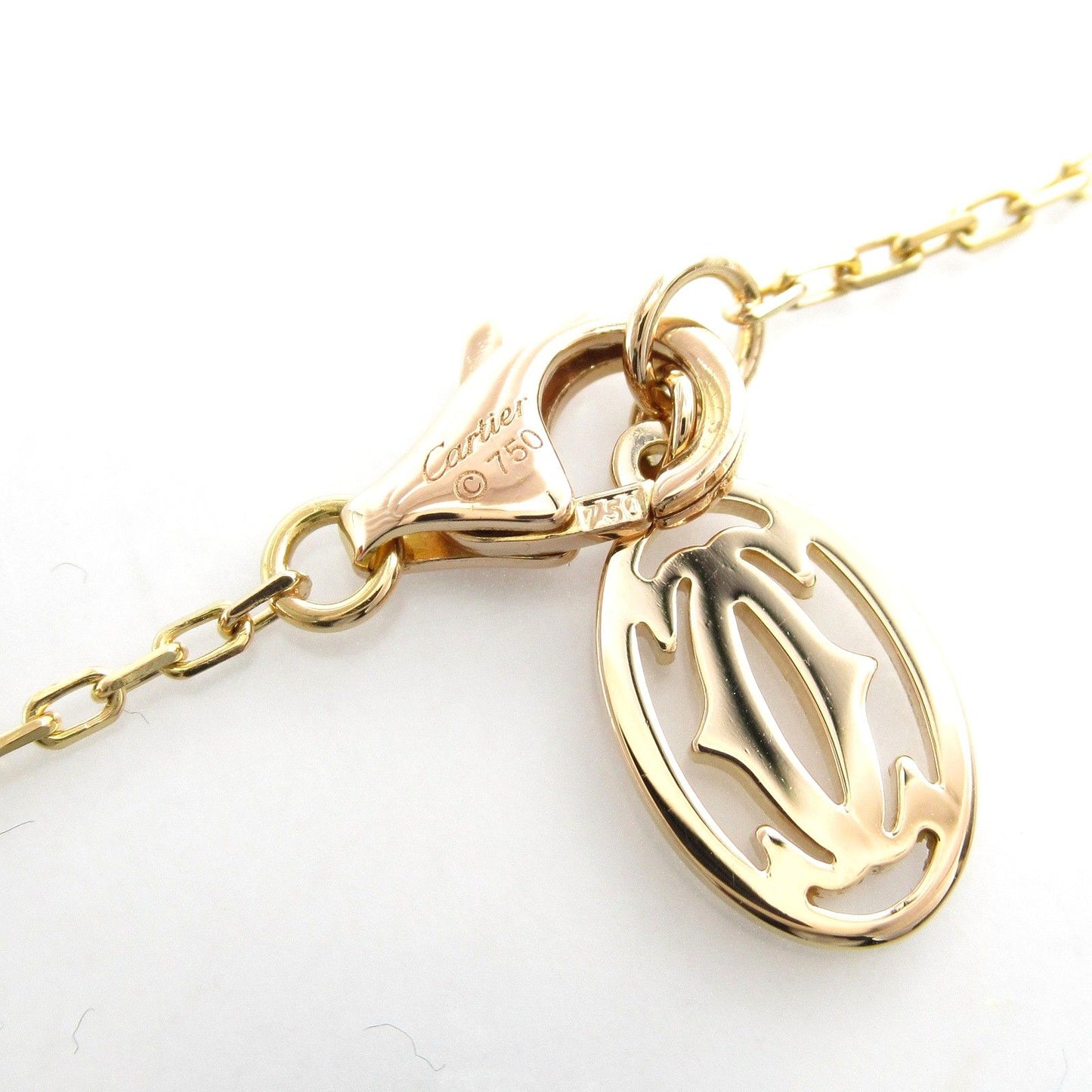 CARTIER Amour Pink Sapphire Necklace in 18K Pink Gold