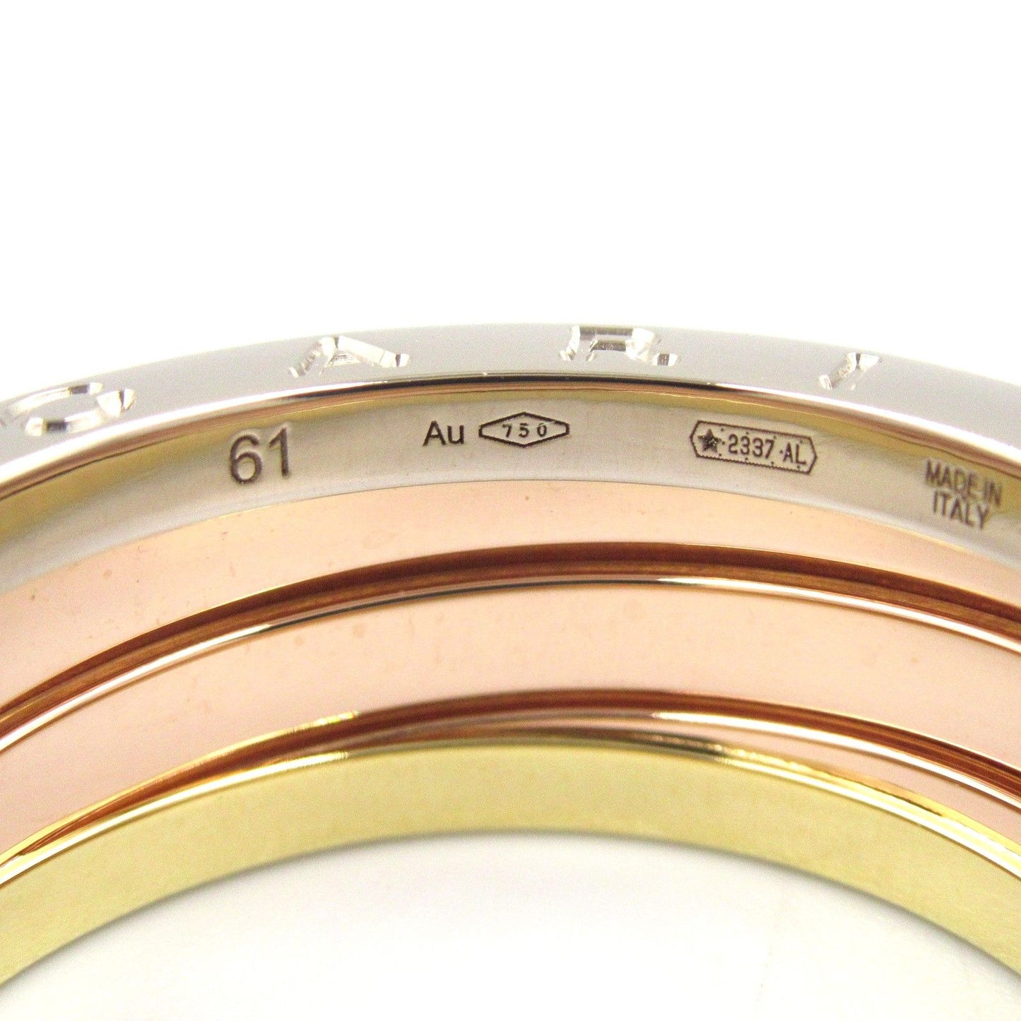 BVLGARI B-zero1 Perfect Mistake Ring in K18 Gold - Unisex