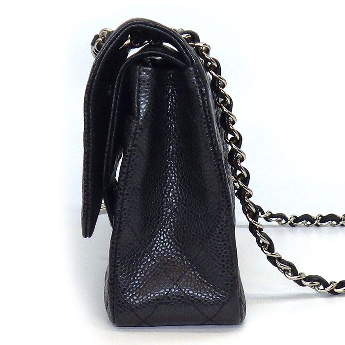 Chanel Classic Matelassé 25 Handbag - Timeless Elegance in Black