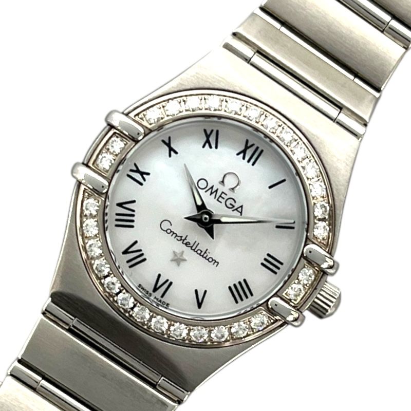 OMEGA Constellation Mini White Shell Ladies Watch - Model 1466.61