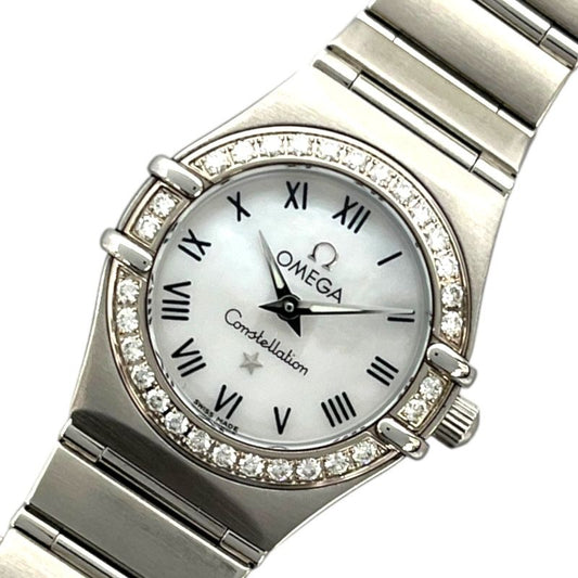 OMEGA Constellation Mini White Shell Ladies Watch - Model 1466.61