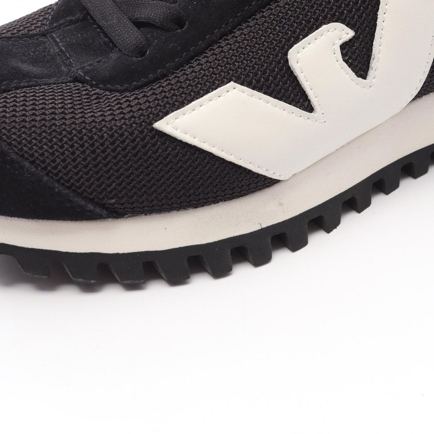 Emporio Armani Black Suede Sneakers - Timeless Elegance