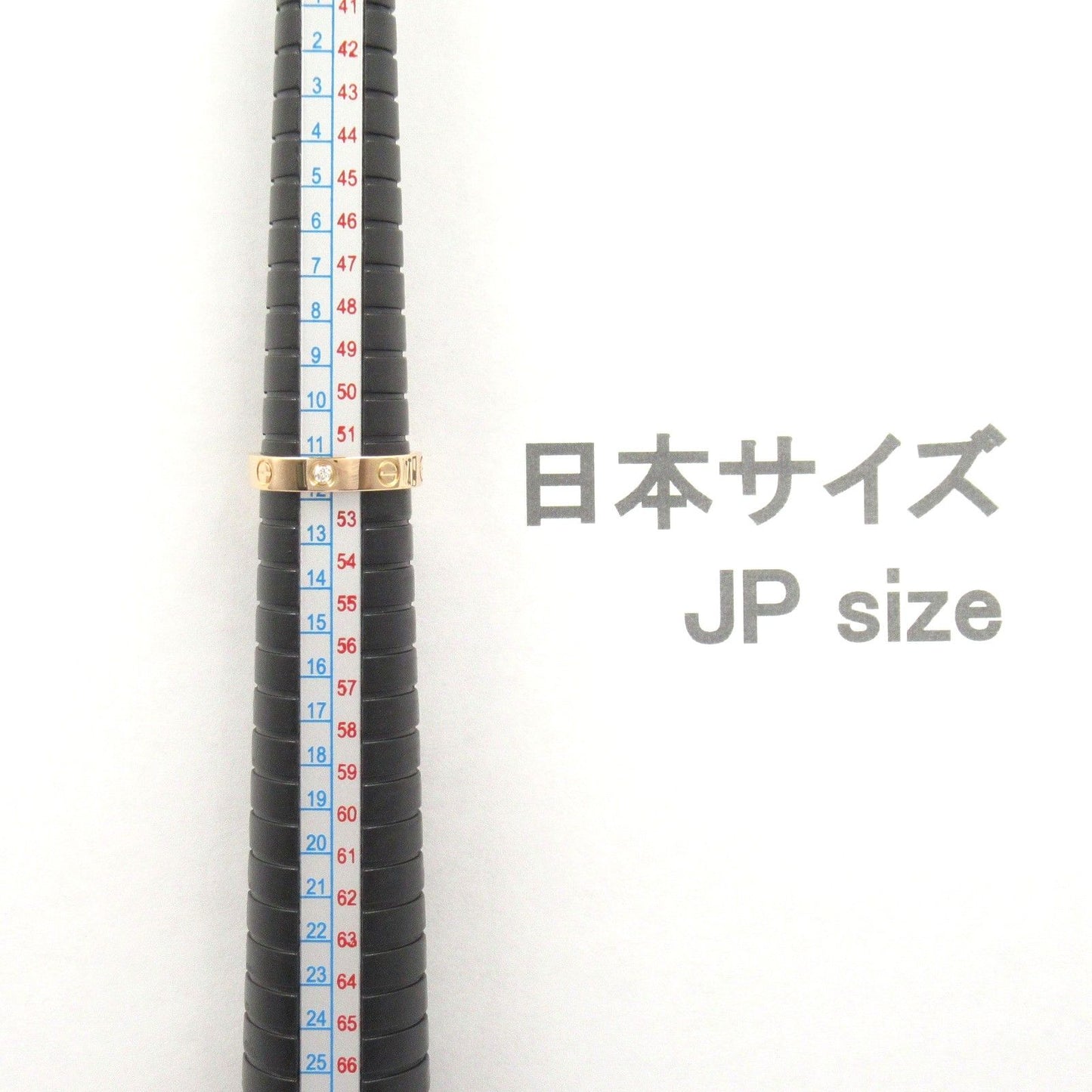 Cartier Mini Love Ring in 18K Pink Gold with Diamonds