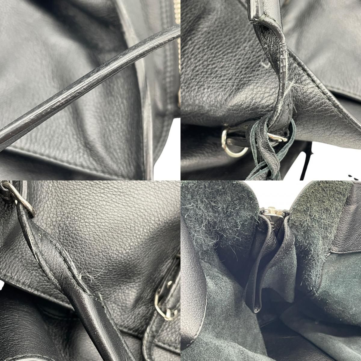 Balenciaga The Paper A4 Zip Around Tote Bag - Black Leather
