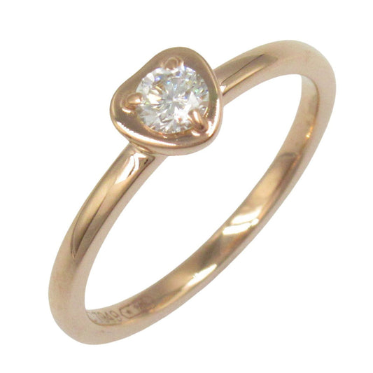 CARTIER Heart Diamond Ring in 18K Pink Gold - Exquisite Elegance