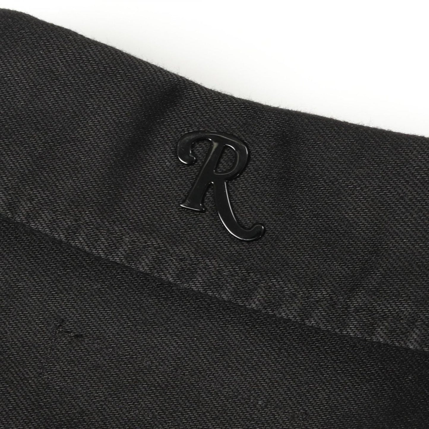 RAF SIMONS Black Cotton Shirt - Exclusive Design, Size S