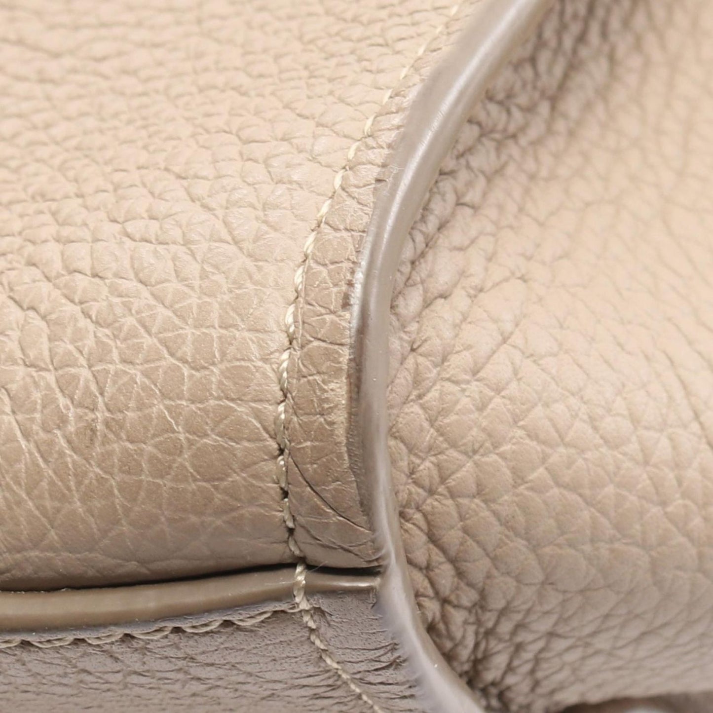 CELINE Beige Leather Big Bag with Long Strap - Timeless Elegance