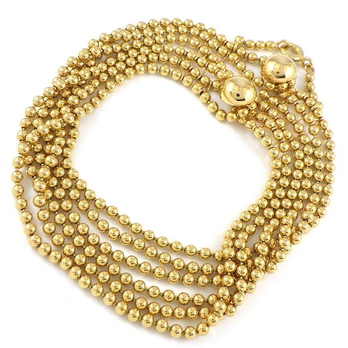 Cartier Paris Nouvel Vague Ball Chain Bracelet in 18K Yellow Gold