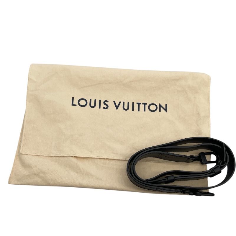 Louis Vuitton Steamer Messenger Bag M45585 - Black Monogram Eclipse