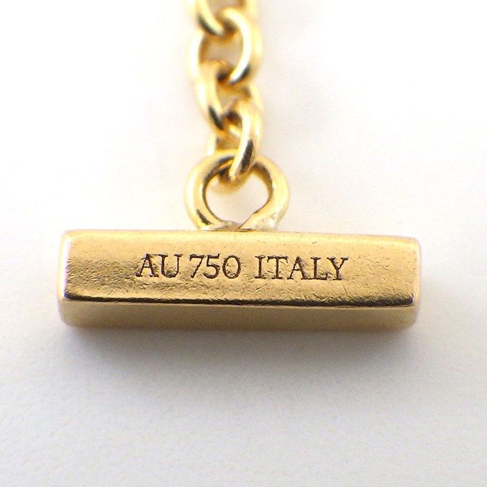 Tiffany & Co. T Smile Bracelet with Diamonds in K18 Pink Gold