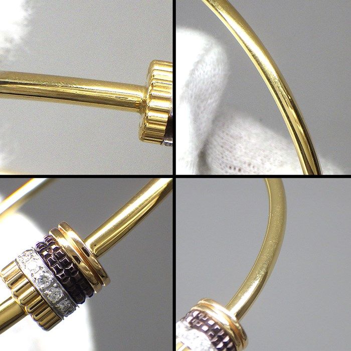 BOUCHERON Quatre Classic 1 Motif Bracelet with Diamonds