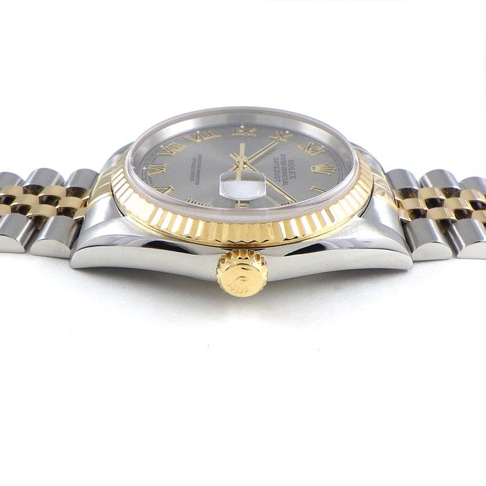 Rolex Datejust 36mm 16233 - Fluted Bezel, Silver Roman Dial, 1994-1995