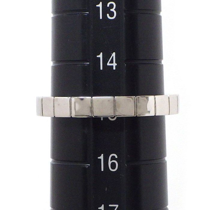 Cartier Laniere Ring in K18 White Gold - Size 15 / #55