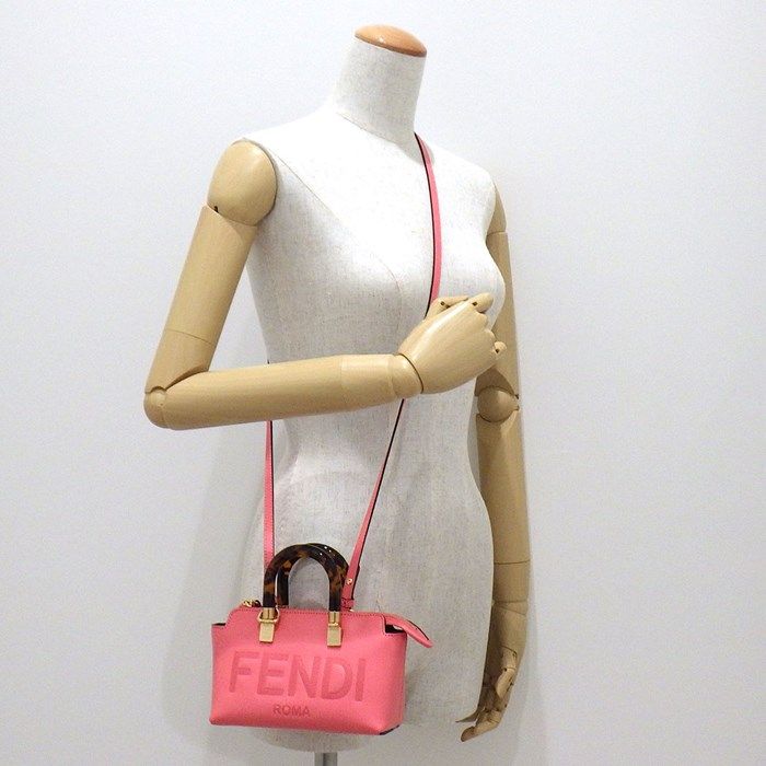 Fendi By The Way Mini Handbag in Pink Dahlia - Exquisite Craftsmanship