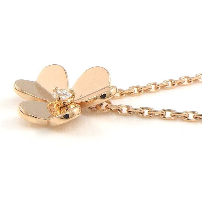 Van Cleef & Arpels Frivole Small Model Necklace with Diamond