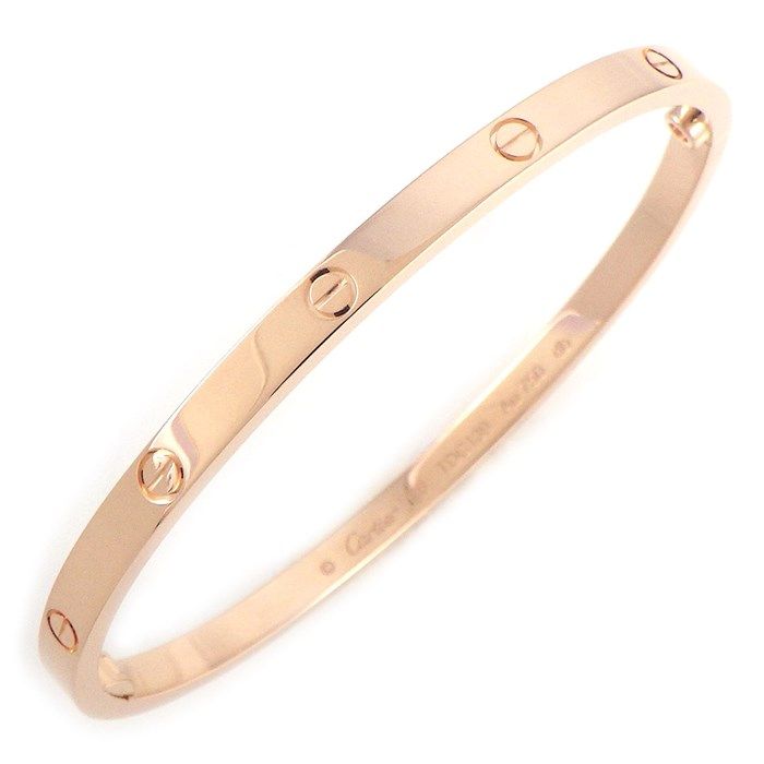 Cartier Love Bracelet Small Model B6047316 in K18 Pink Gold