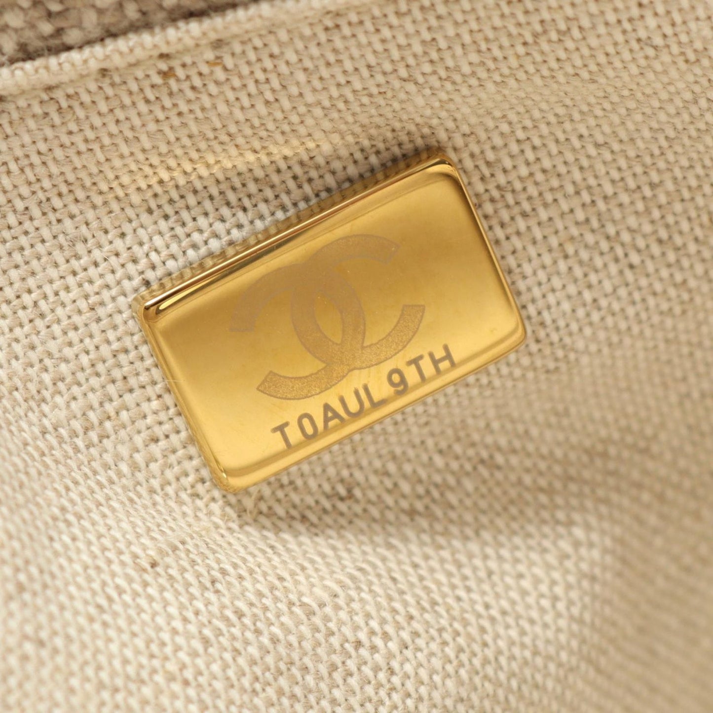 CHANEL Deauville Small Tote Bag AS3257 in Beige Canvas & Leather