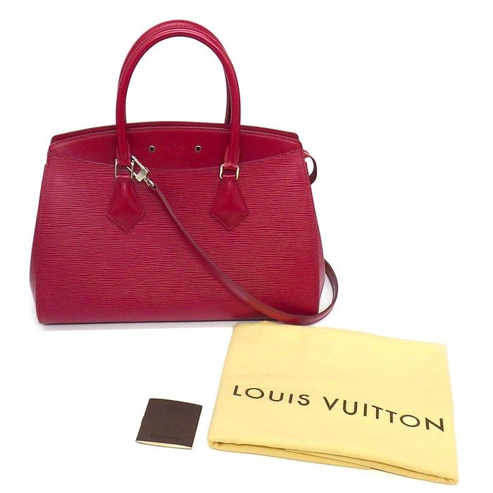 Louis Vuitton Suflo MM Handbag in Fuchsia Epi Leather - 2016
