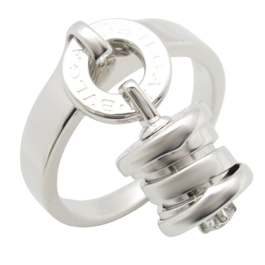 BVLGARI B-zero1 Element Ring in 18K White Gold with Diamonds