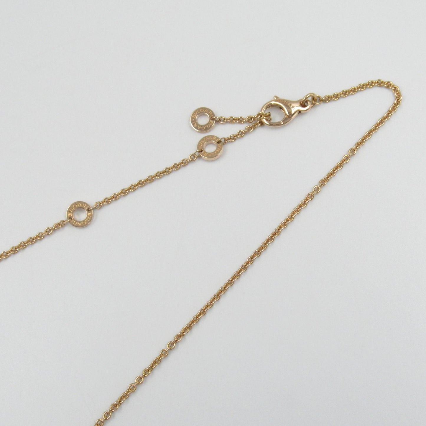 BVLGARI B-zero1 Perfect Mistake Necklace in K18 Pink & White Gold