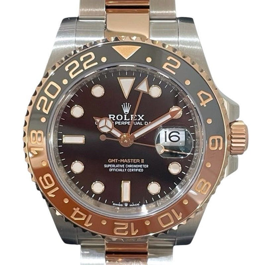 Rolex GMT-Master II 126711CHNR Black Pink Gold Automatic Watch