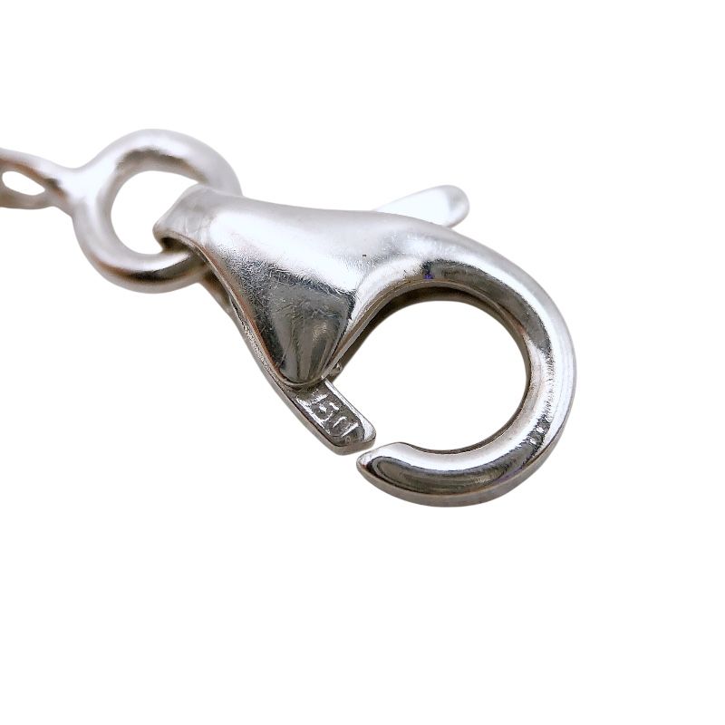 Cartier Baby Love Necklace K18WG with Diamonds - Exquisite Elegance