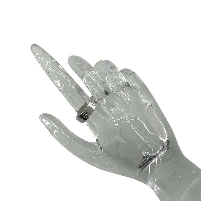 Cartier Love Ring in Platinum Pt950 - Timeless Elegance