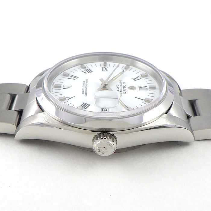 Rolex Oyster Perpetual Date 15200 - 1991, Roman Index, White Dial