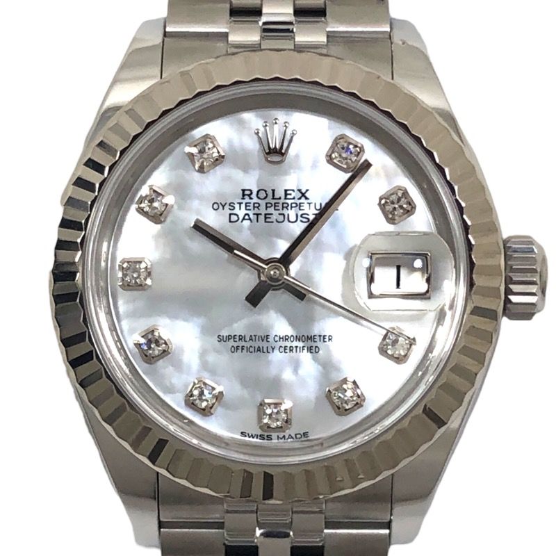 ROLEX Datejust 28 White Shell Dial - Exquisite Women's Timepiece