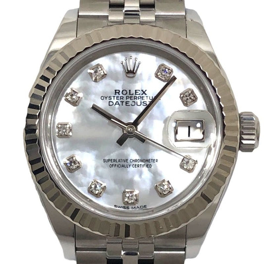 ROLEX Datejust 28 White Shell Dial - Exquisite Women's Timepiece