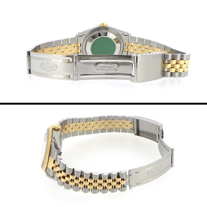 Rolex Datejust 16233 - 1991 White Dial, Fluted Bezel, Jubilee Bracelet