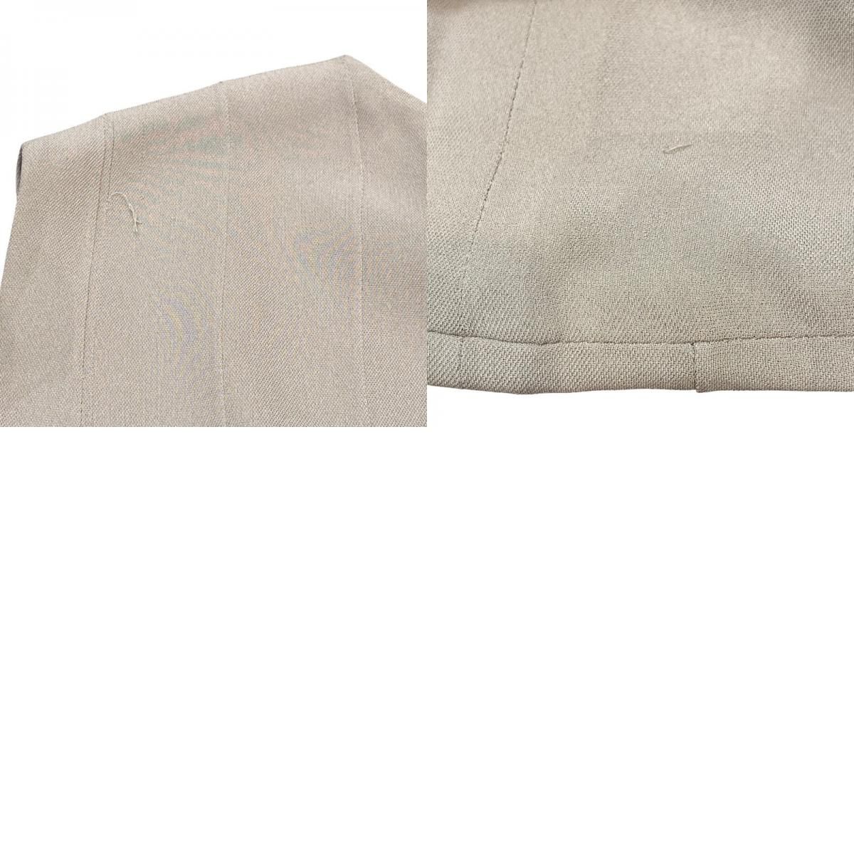 HERMES Silk Sleeveless Dress in Beige - Timeless Elegance