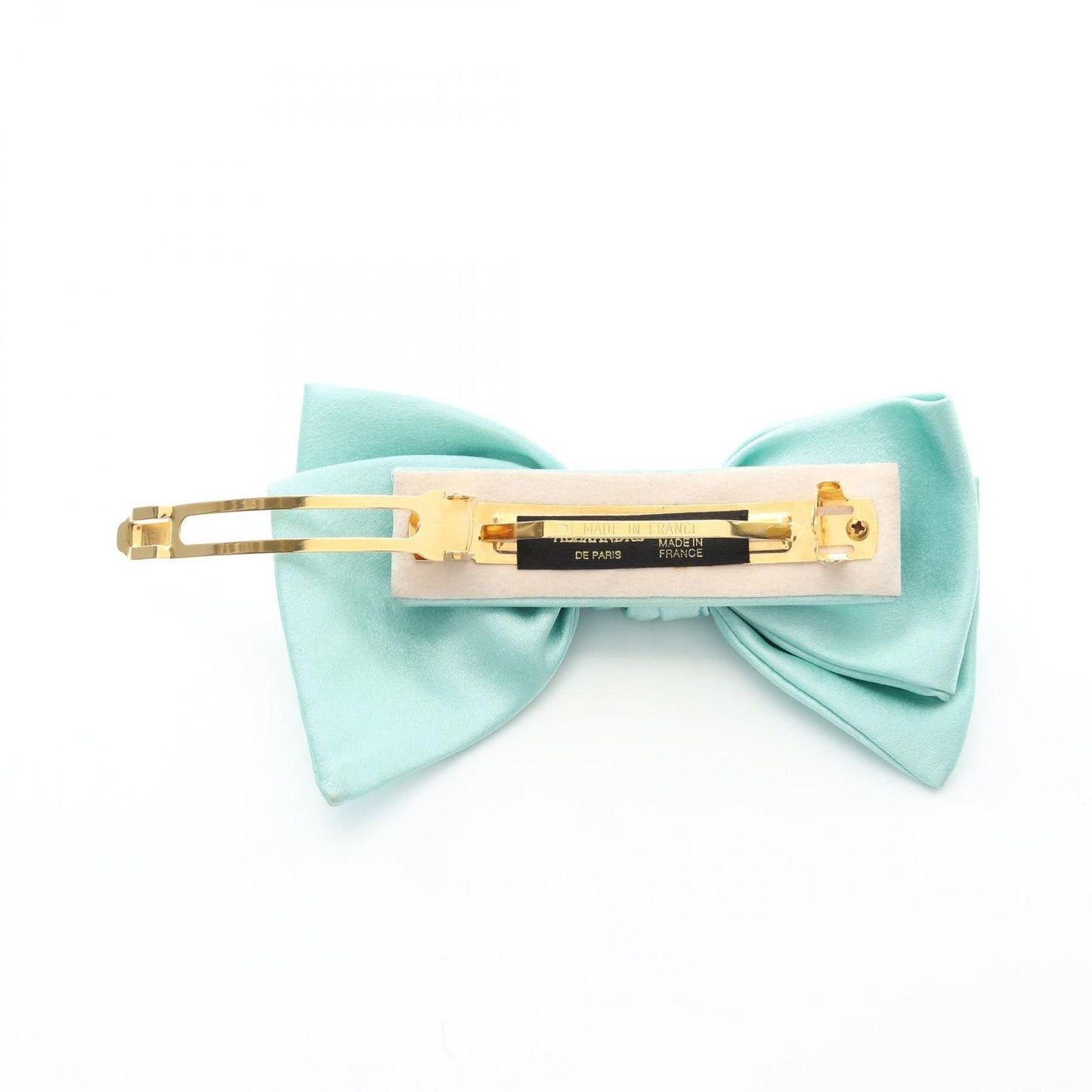 ALEXANDRE DE PARIS Turquoise Blue Barrette - Exquisite Craftsmanship