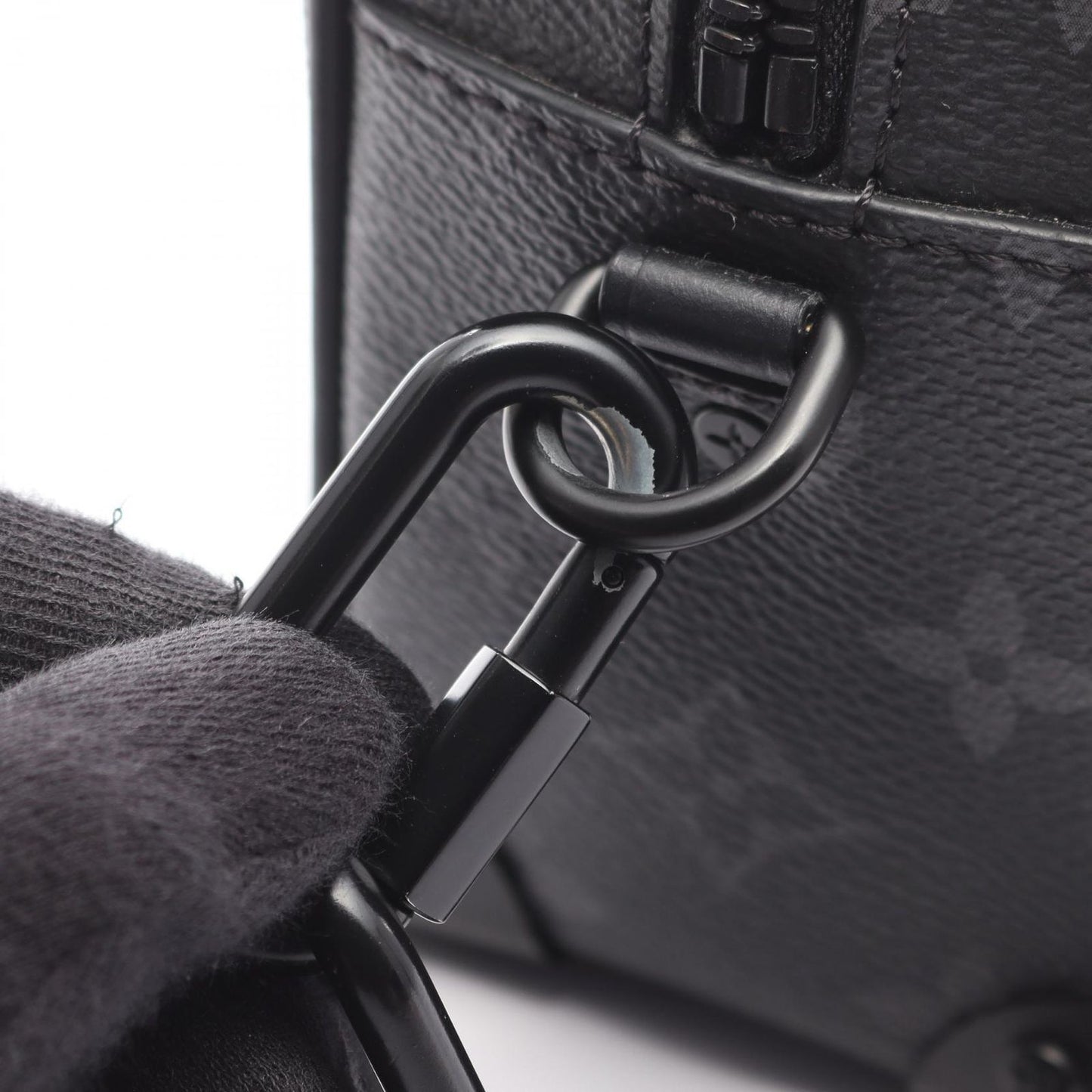 Louis Vuitton Mini Soft Trunk Shoulder Bag - Black Monogram Eclipse