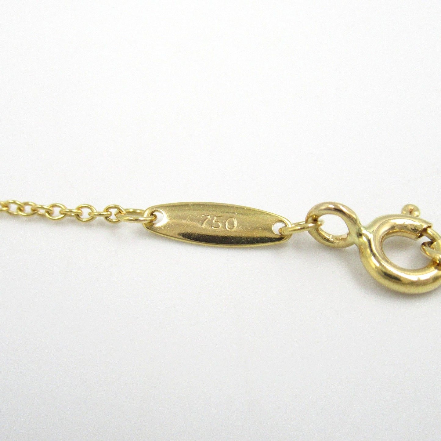 TIFFANY & CO. By the Yard Necklace in 18K Yellow Gold with Diamonds