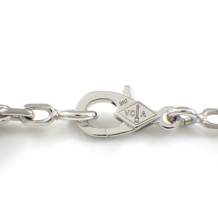Van Cleef & Arpels Vintage Alhambra 5 Motif Bracelet with Onyx & Diamonds
