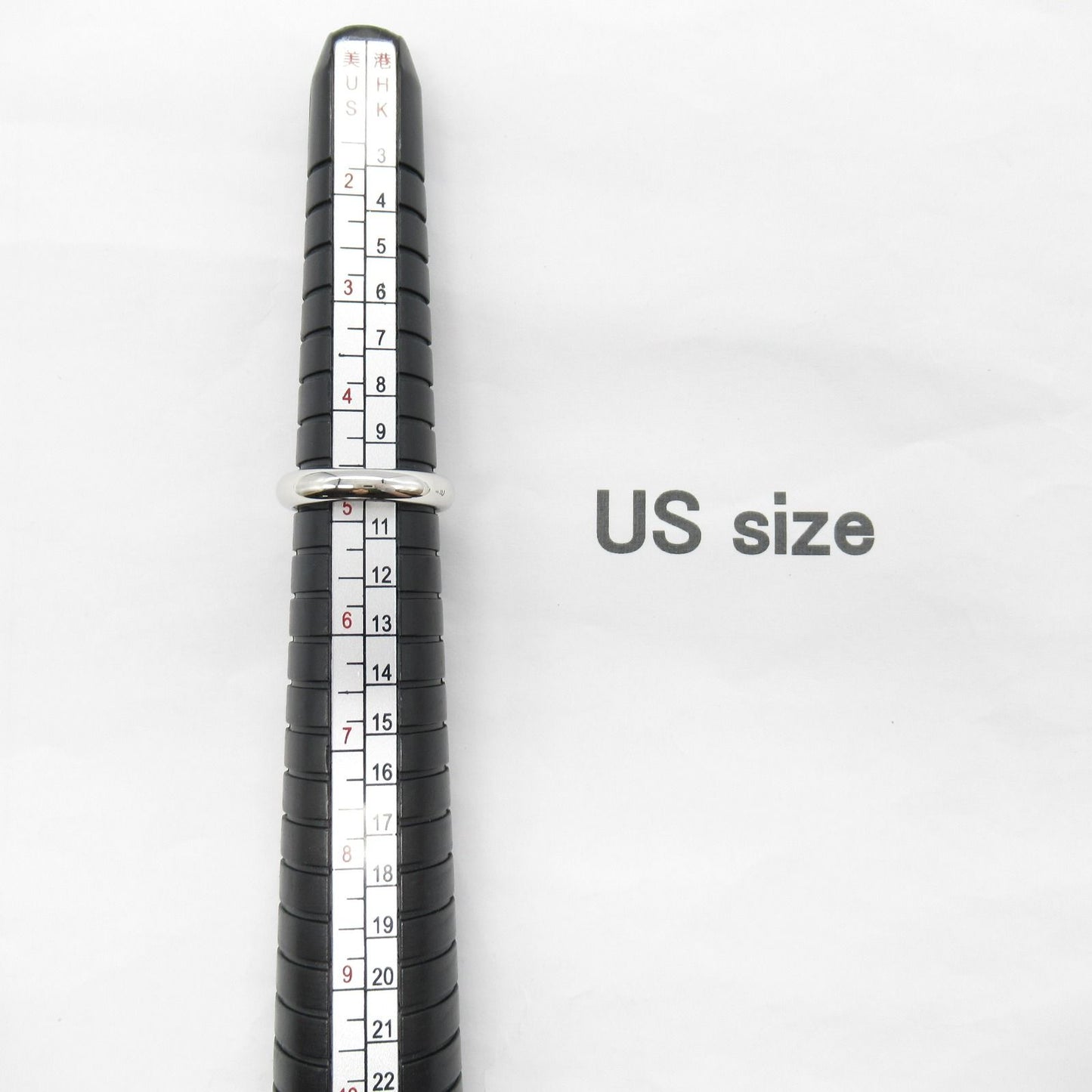 TIFFANY & CO Dot Diamond Ring in Platinum - Size 8.5