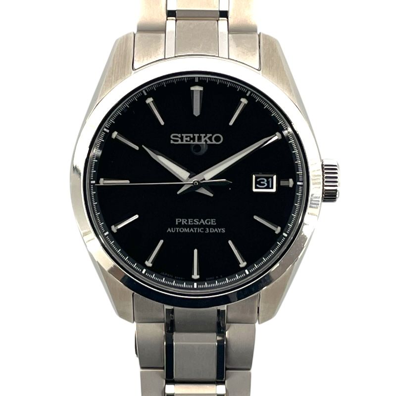 SEIKO Presage SARX117 Black Titanium Automatic Men's Watch