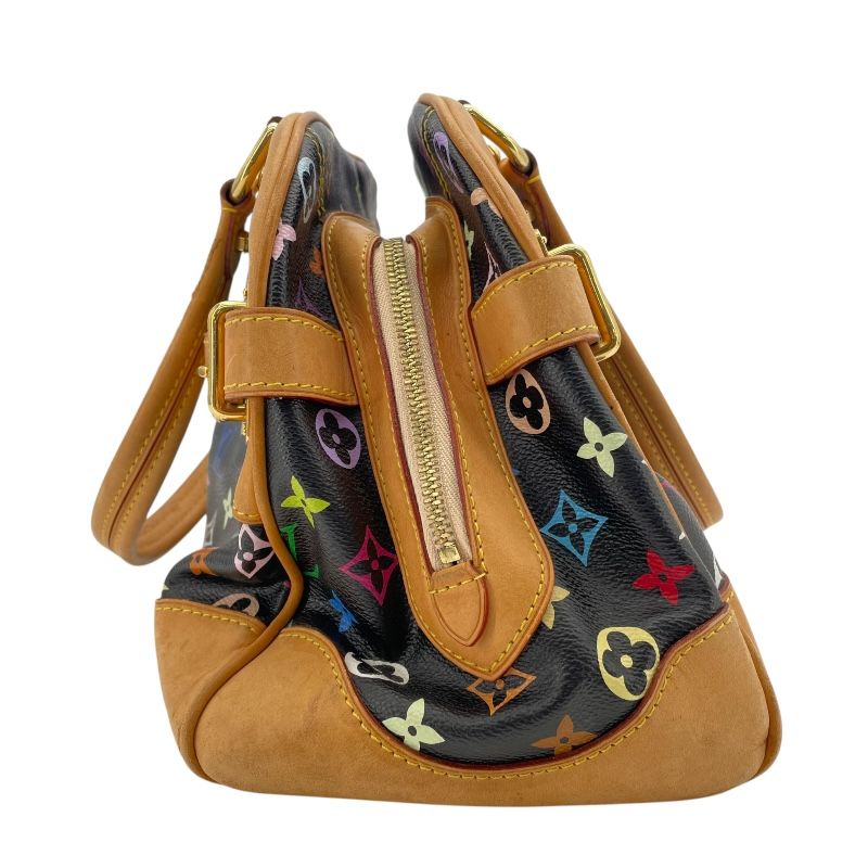 Louis Vuitton Claudia M40195 Noir Monogram Multicolor Handbag