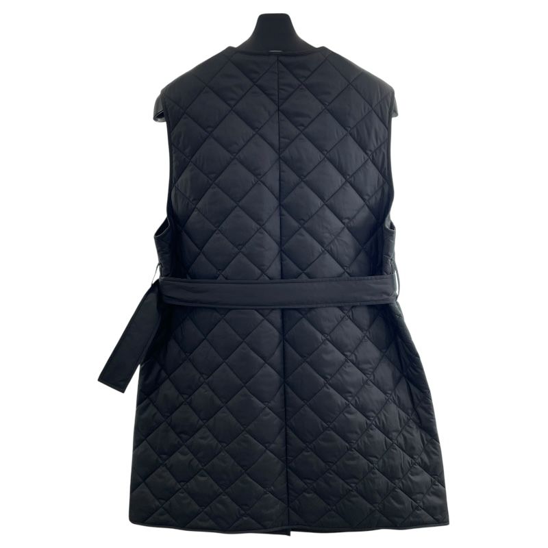 Theory Luxe Quilted Vest in Black - Exquisite Women's Outerwear