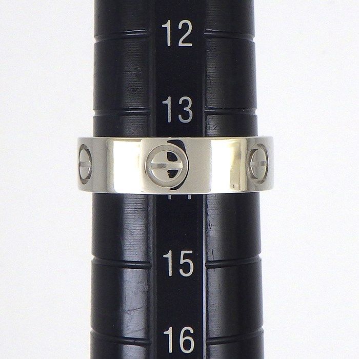 Cartier Love Ring Classic Model B4084900 in Platinum PT950