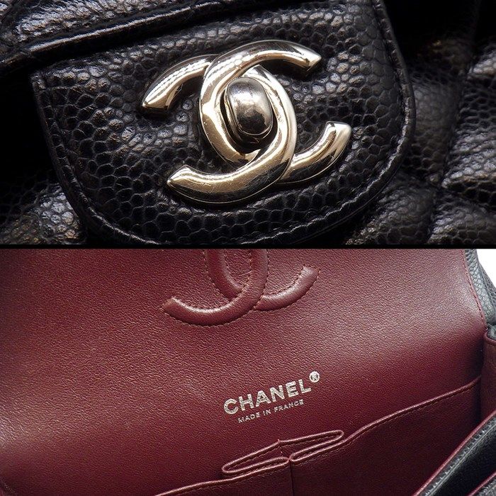 CHANEL Classic Flap Bag Matelassé 23 Small - Black/Bordeaux