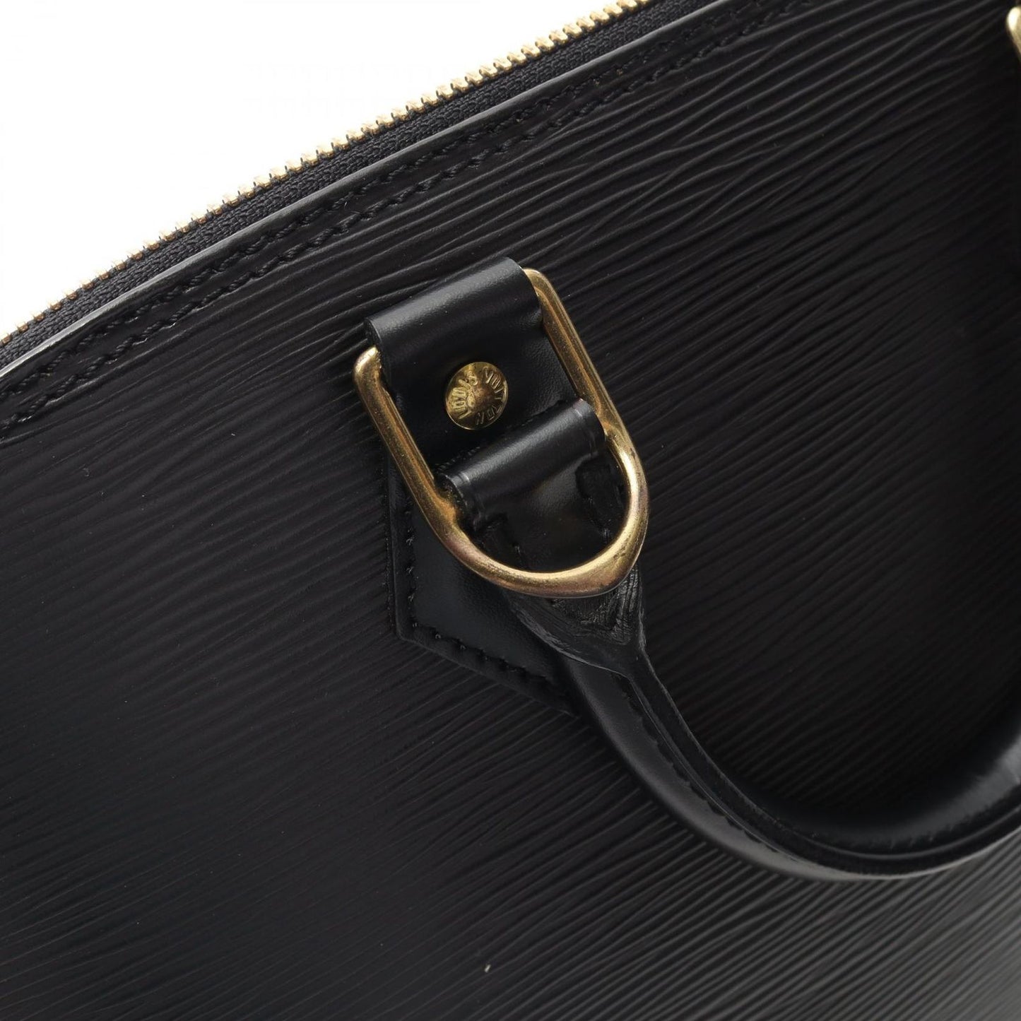 Louis Vuitton Alma Epi Noir Handbag - Timeless Elegance