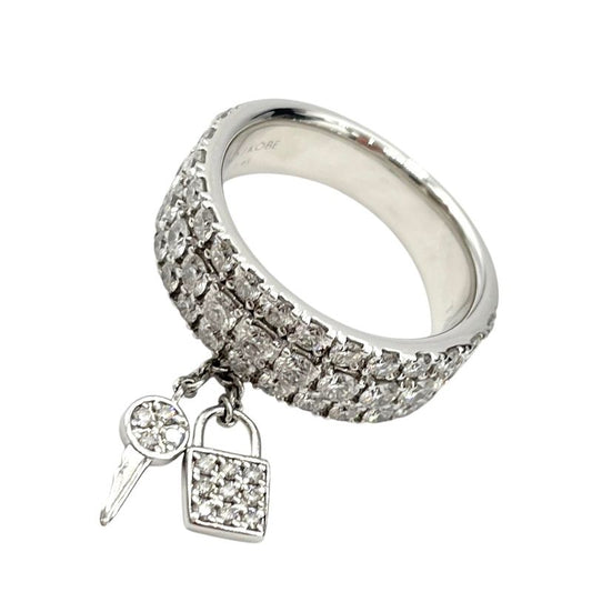 TASAKI A Secret Ring in 750WG with 1.45ct Diamond - Exquisite Craftsmanship